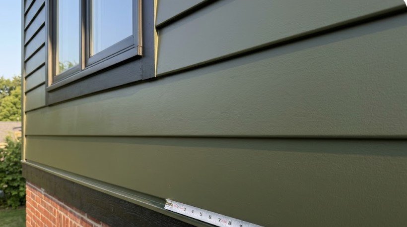 repainted house