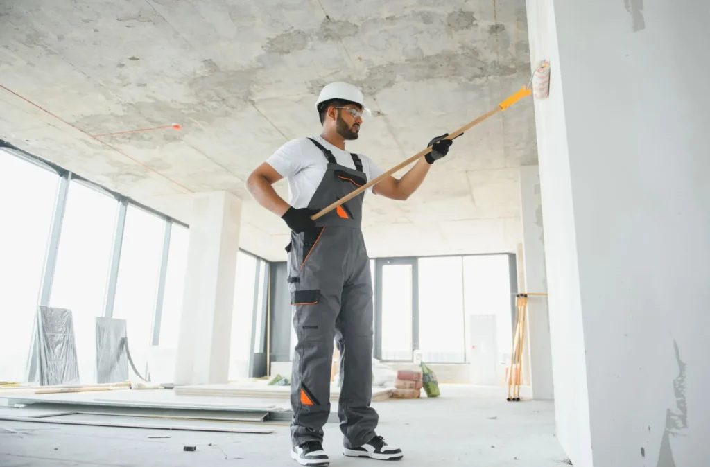 Best Practices for Commercial Painting Projects in Warren 5 a man commercial painting